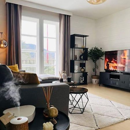 Paisible F2 Ensoleille Vue Lac Gérardmer Extérieur photo