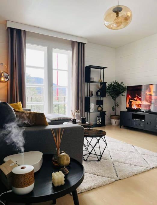 Paisible F2 Ensoleille Vue Lac Gérardmer Extérieur photo